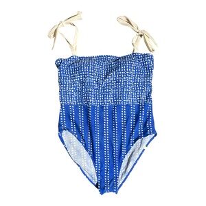 Summersalt Blue Patterned Swimsuit